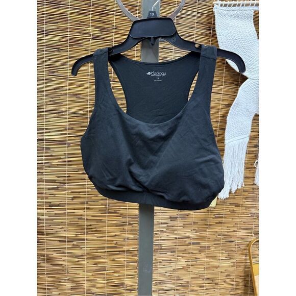 Ideology Plus Size Sweat Set Sports Bra Black Size 3X - Picture 2 of 3